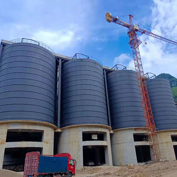 鄂州骨料钢板仓建造施工周期从规划到竣工的每一步